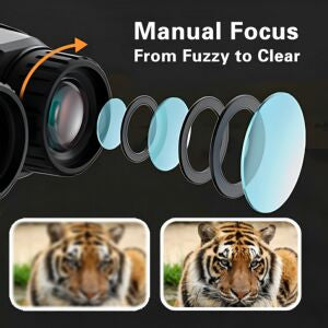 Night Vision Binoculars Goggles, 4K for Hunting/Camping