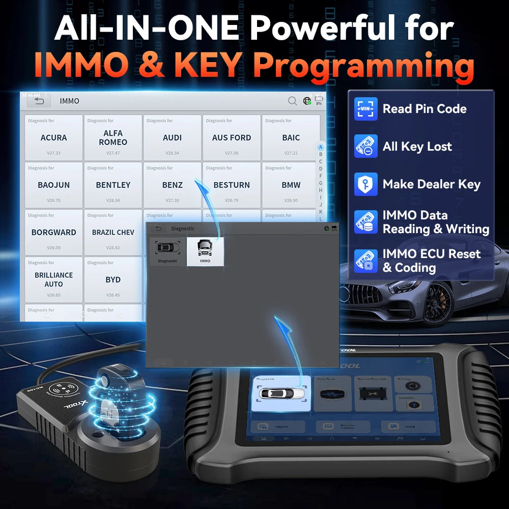 Elite Auto Key Programmer, All System Diagnostic