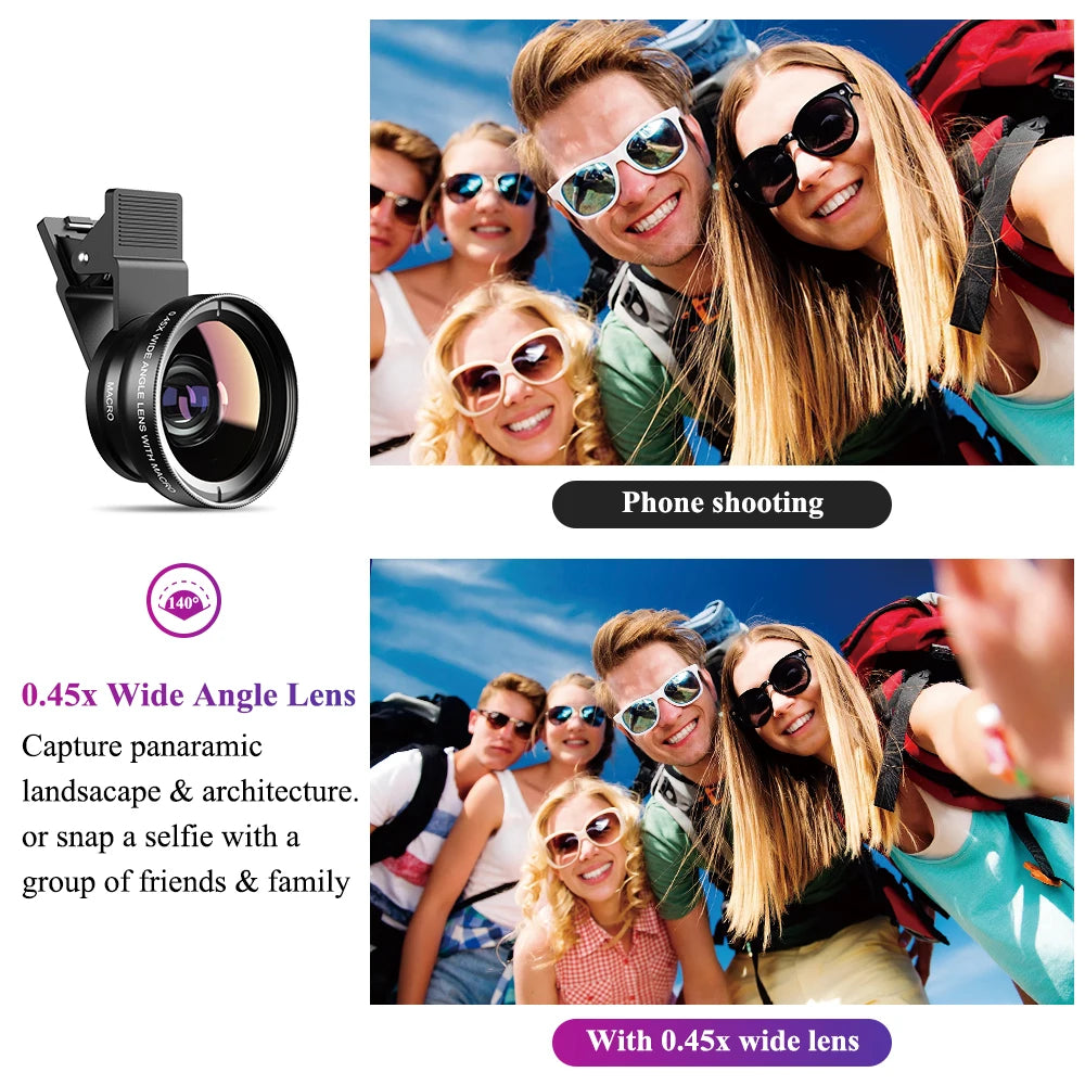 Phone Lens kit. Wide angel