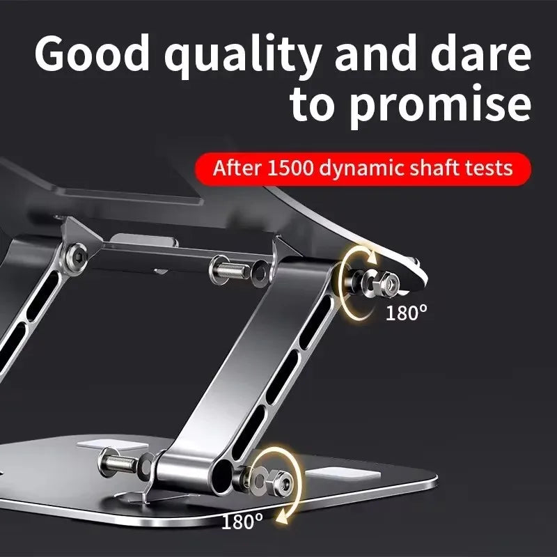 Tablet Stand Adjustable Aluminum Alloy Laptop Tablet up to 17 "