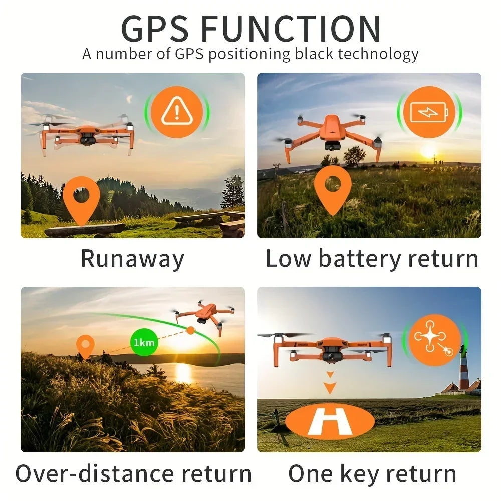 4K GPS Foldable Drone Aerial Photography