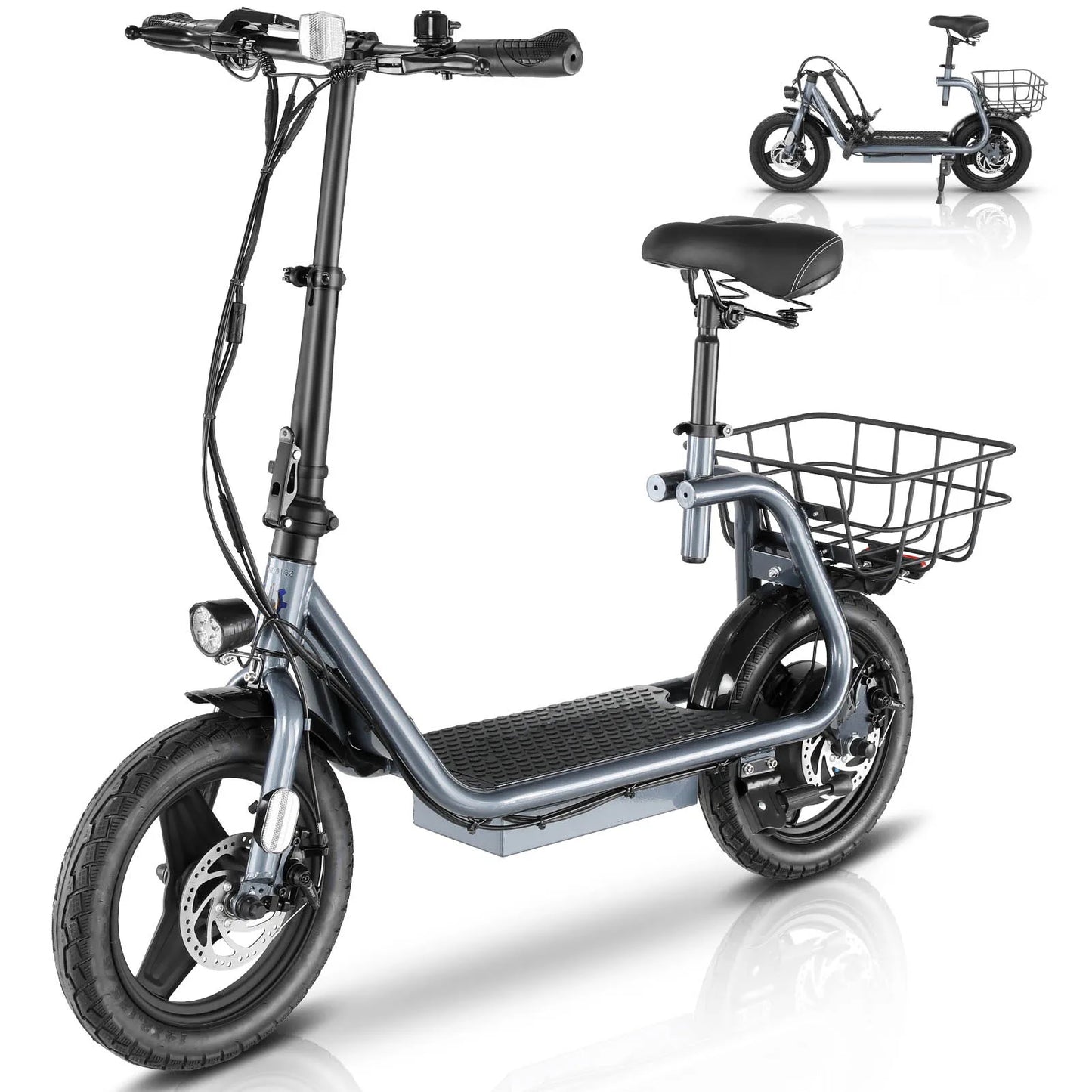 560W Electric Scooter with Seat for Adults 300 LBS