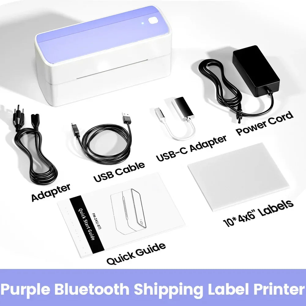 Bluetooth Thermal Label Printer