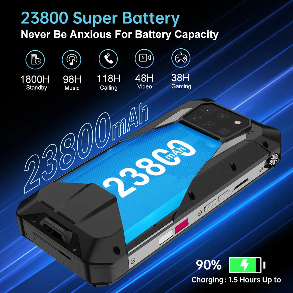 Rugged Projector Smartphone, Android