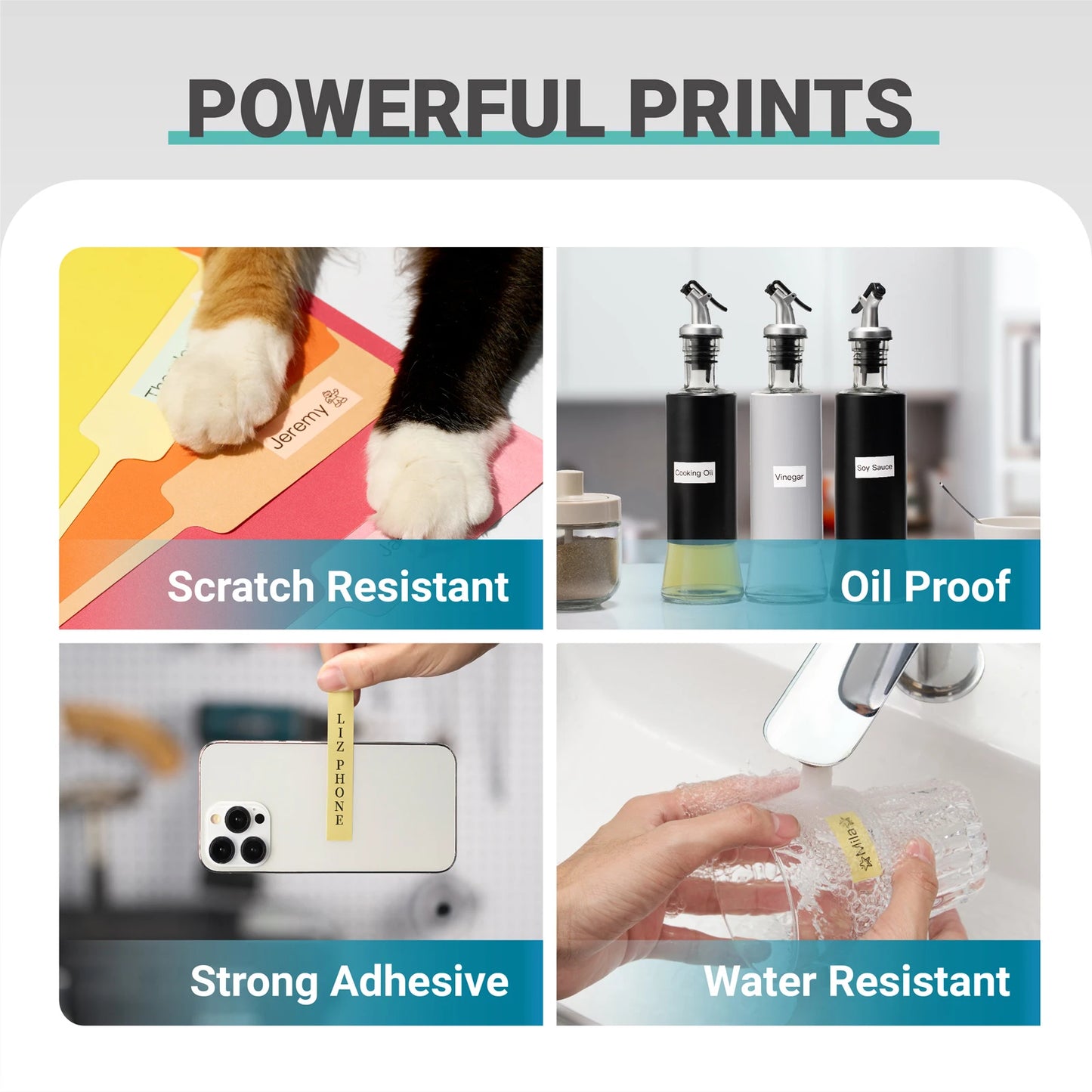 Portable Label Maker - Bluetooth Compatible Thermal Printer