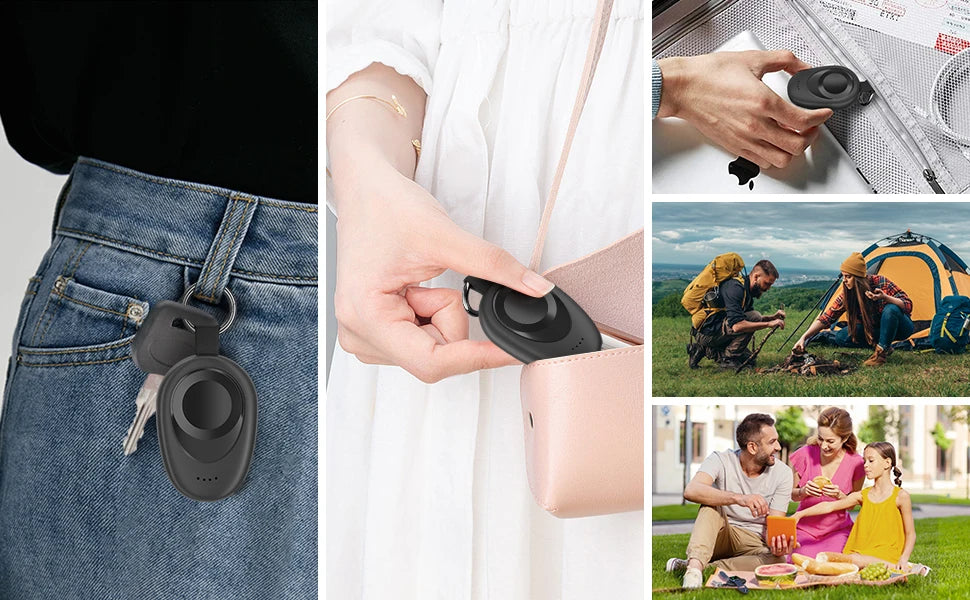 Portable Charger, Travel Power Bank , Wireless Keychain
