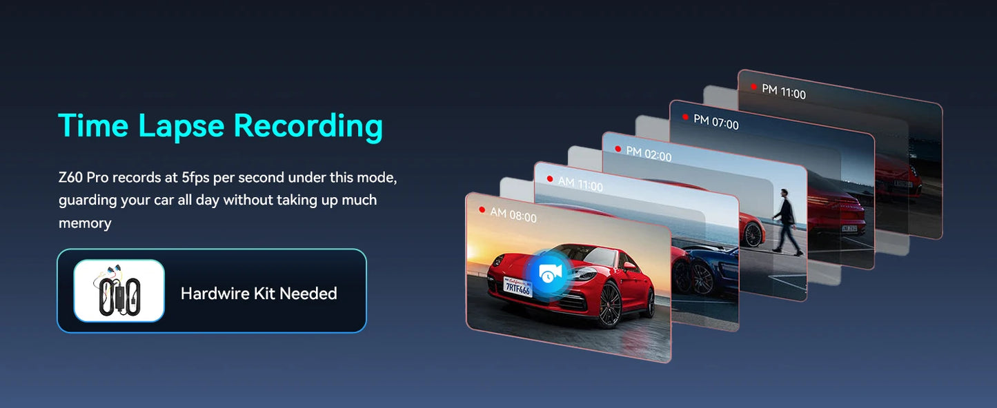 2025 4K Dash Cam Front and Rear Car Camera