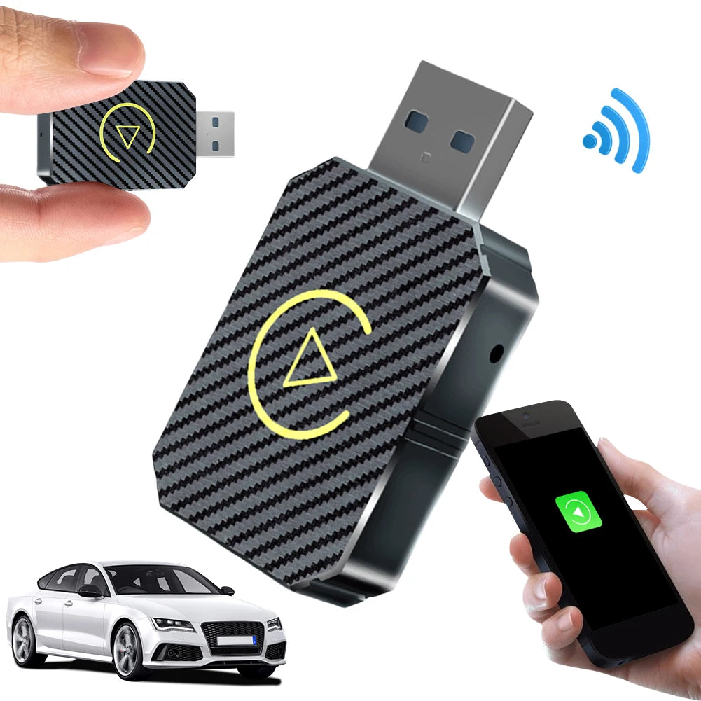 Wireless Carplay Android Auto Adapter Plug&Play