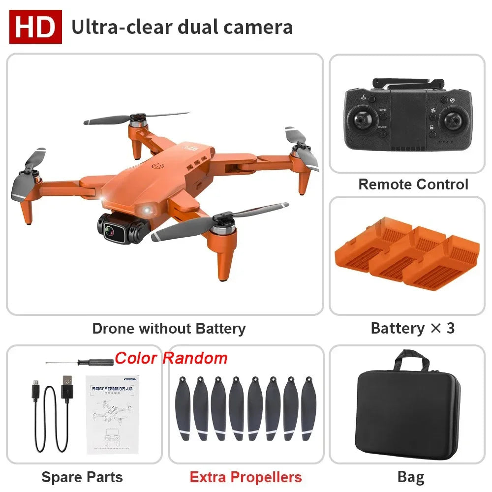4K Professional 5G GPS HD Dual Camera Brushless Drone