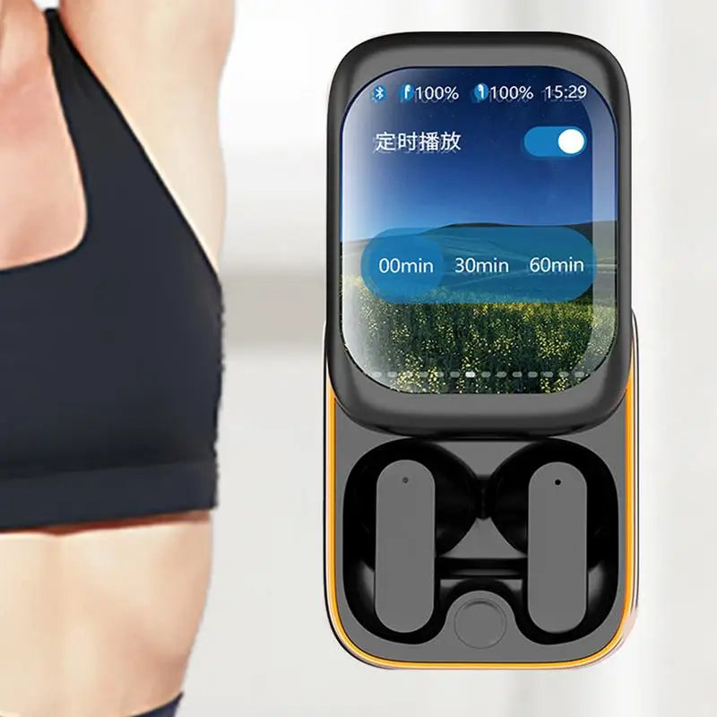 Wireless Ear Buds with touchscreen