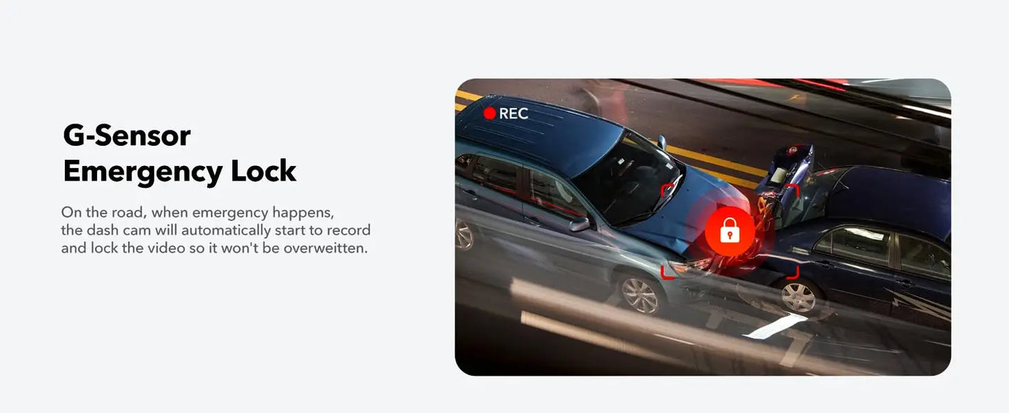 4k Dash Camera with 5G WiFi Triple Car Cameras Built-in GPS