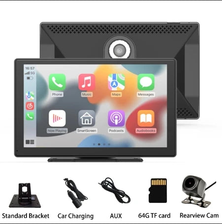 9 Inches Portable Wireless Android Auto Car Play Screen for Car