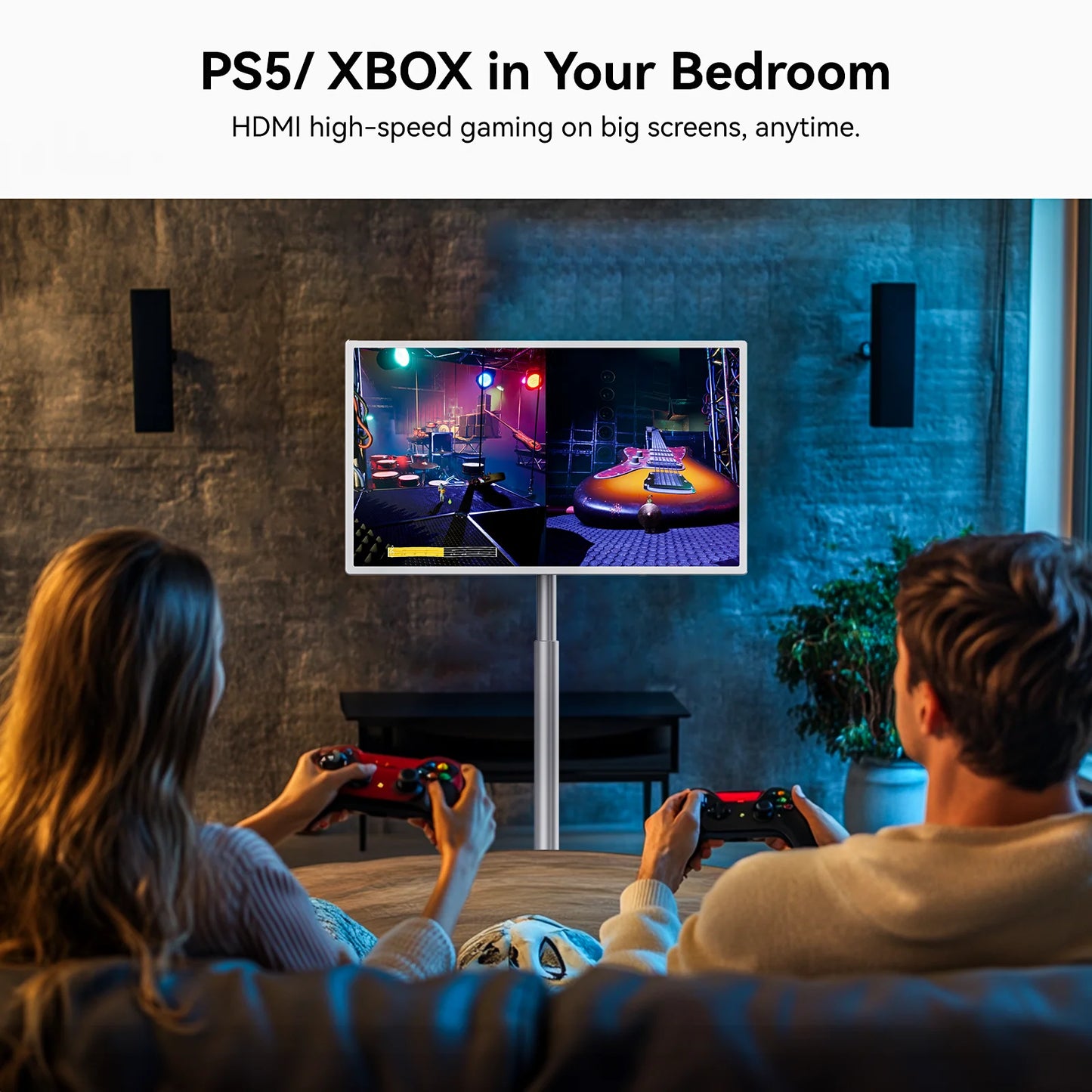 4K Touch Screen Portable TV