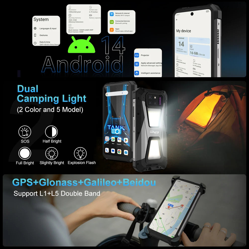 Smartphone with projector, 5G