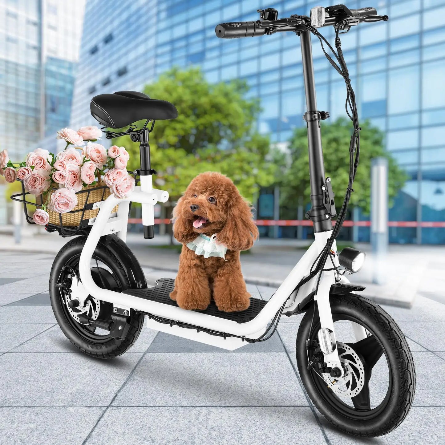 1200W Electric Scooters for Adults 14" Tire,