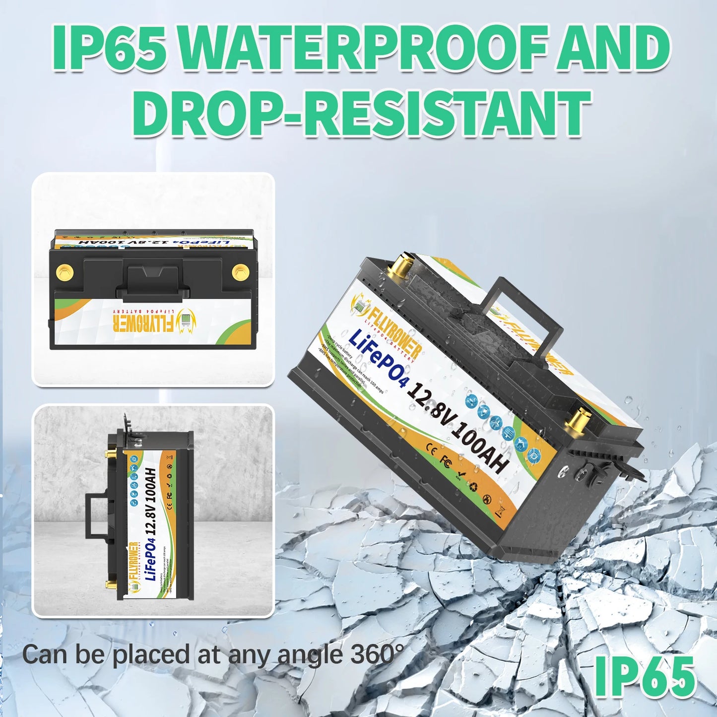 Lithium Battery, RV Boat Motors Inverter Solar Wind Lithium Iron Phosphate Battery