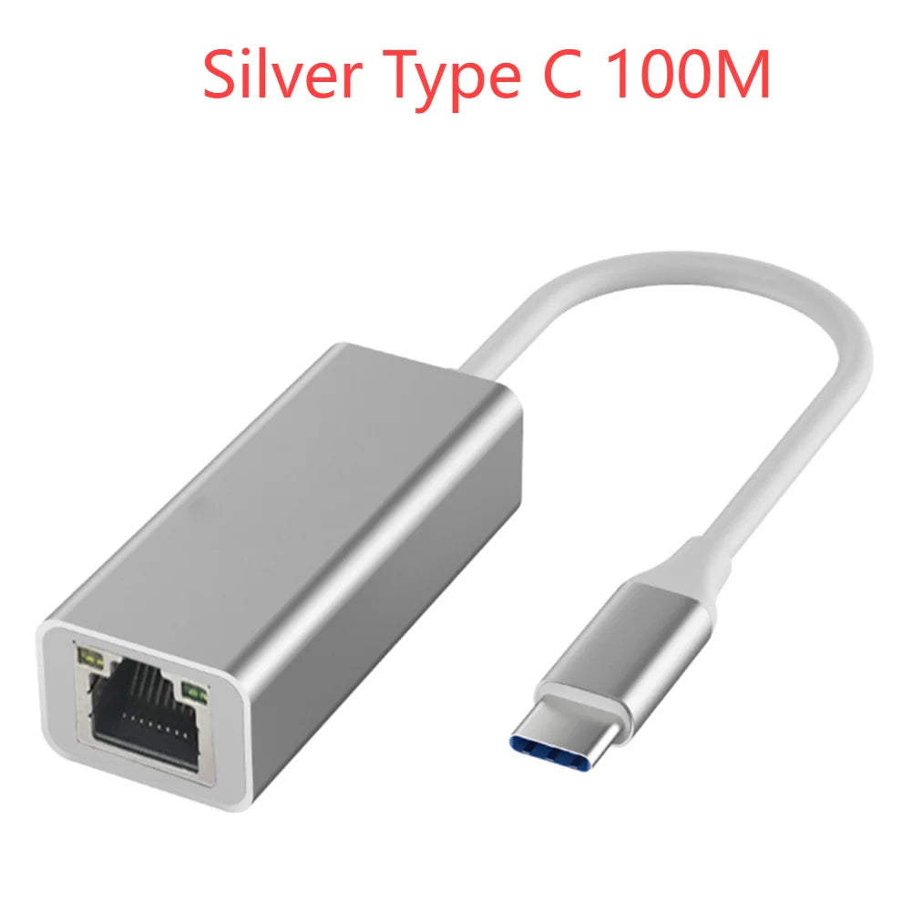 Type C USB Ethernet Adapter
