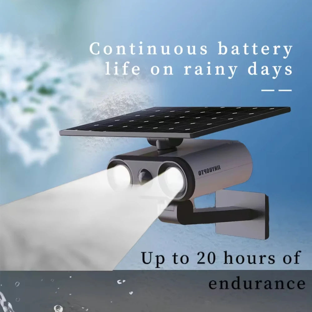 Multifunctional Solar Lamp, Waterproof Motion Sensor.
