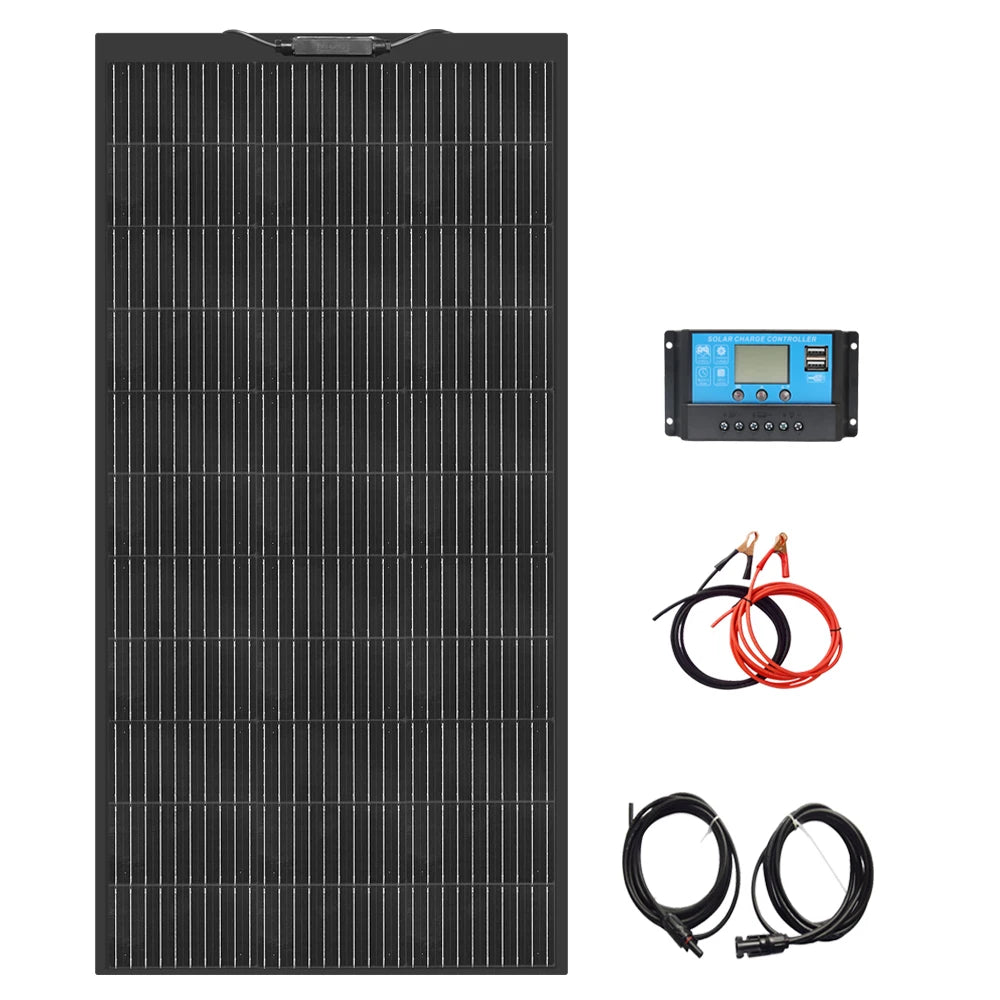 12V Flexible Solar Panel Kit