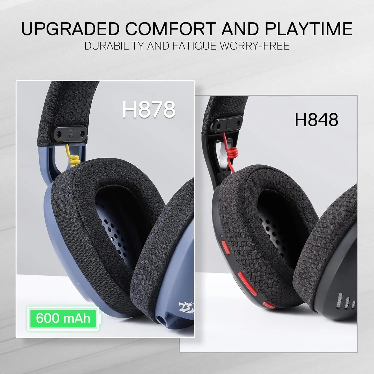 Gaming Headset, 2.4Ghz/BT/Wired