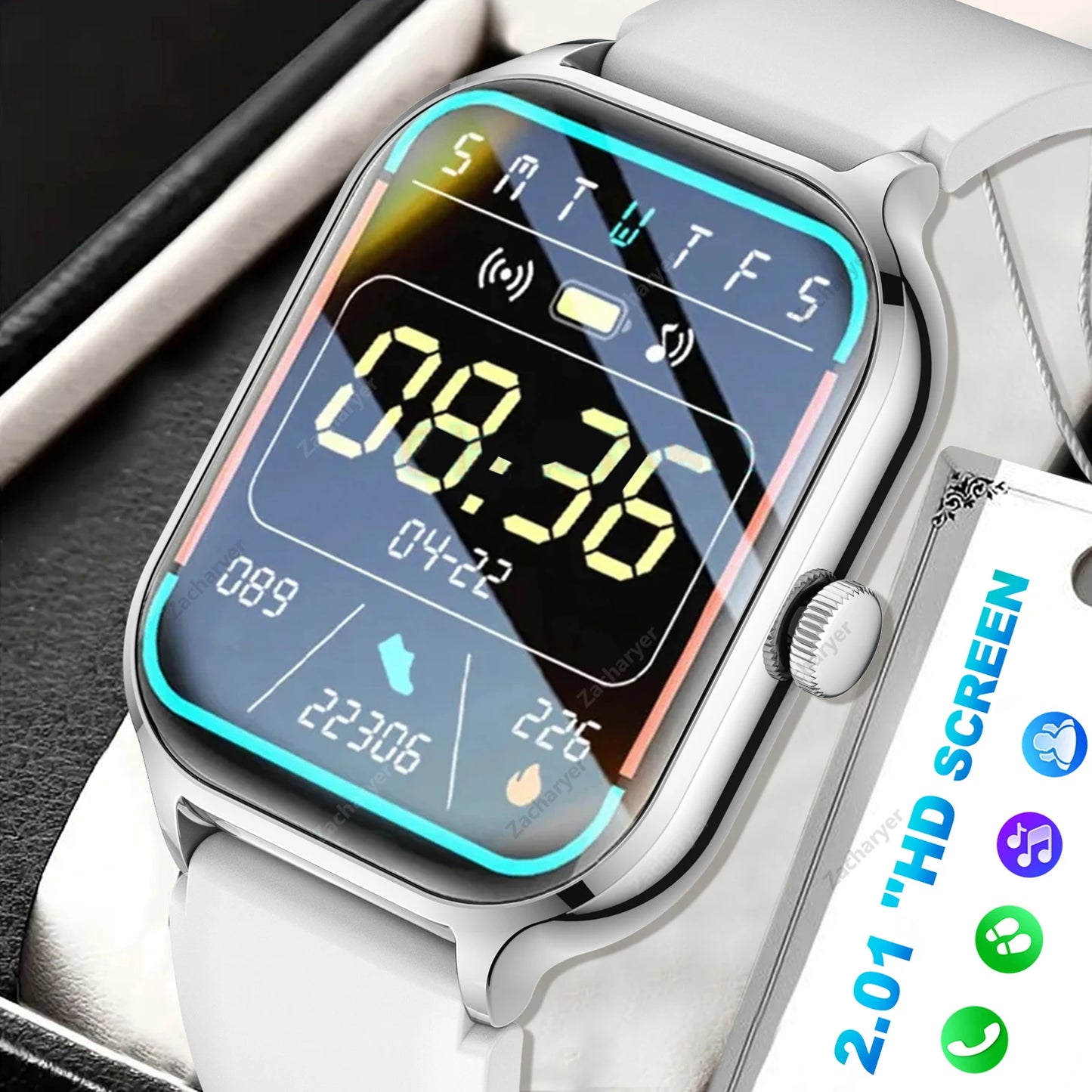 Smart watch full touch screen, sports watch