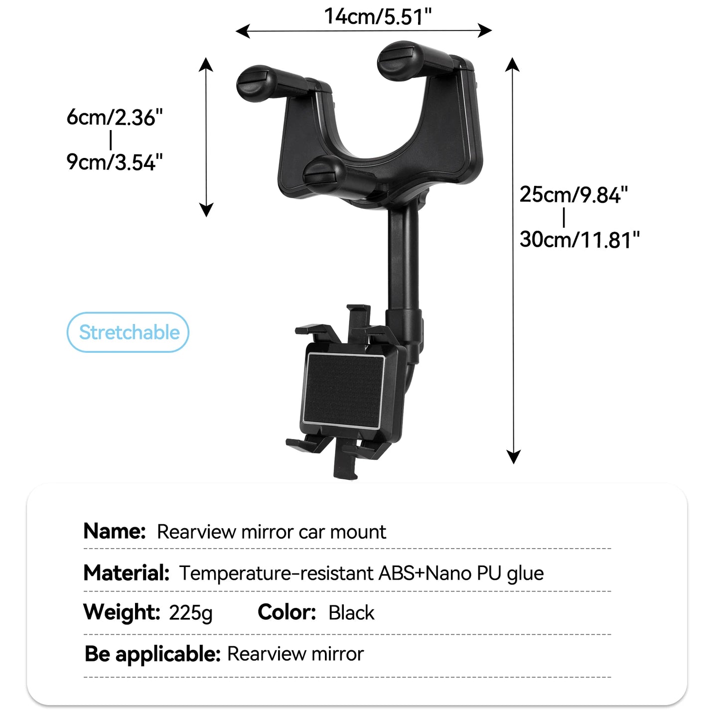 Cell Phone GPS bracket Mount Support