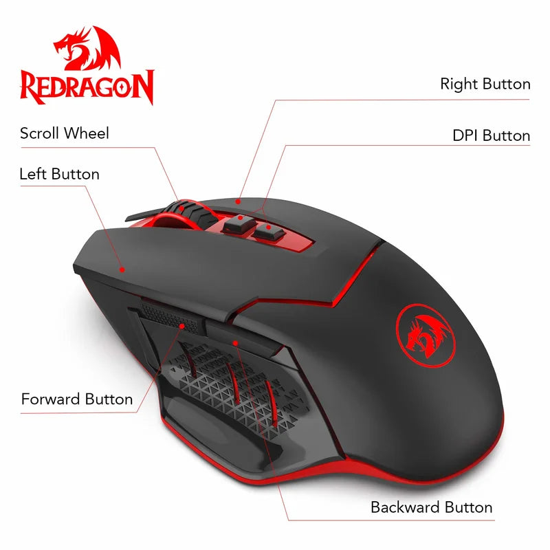 Wireless Gaming Mouse with DPI Shifting