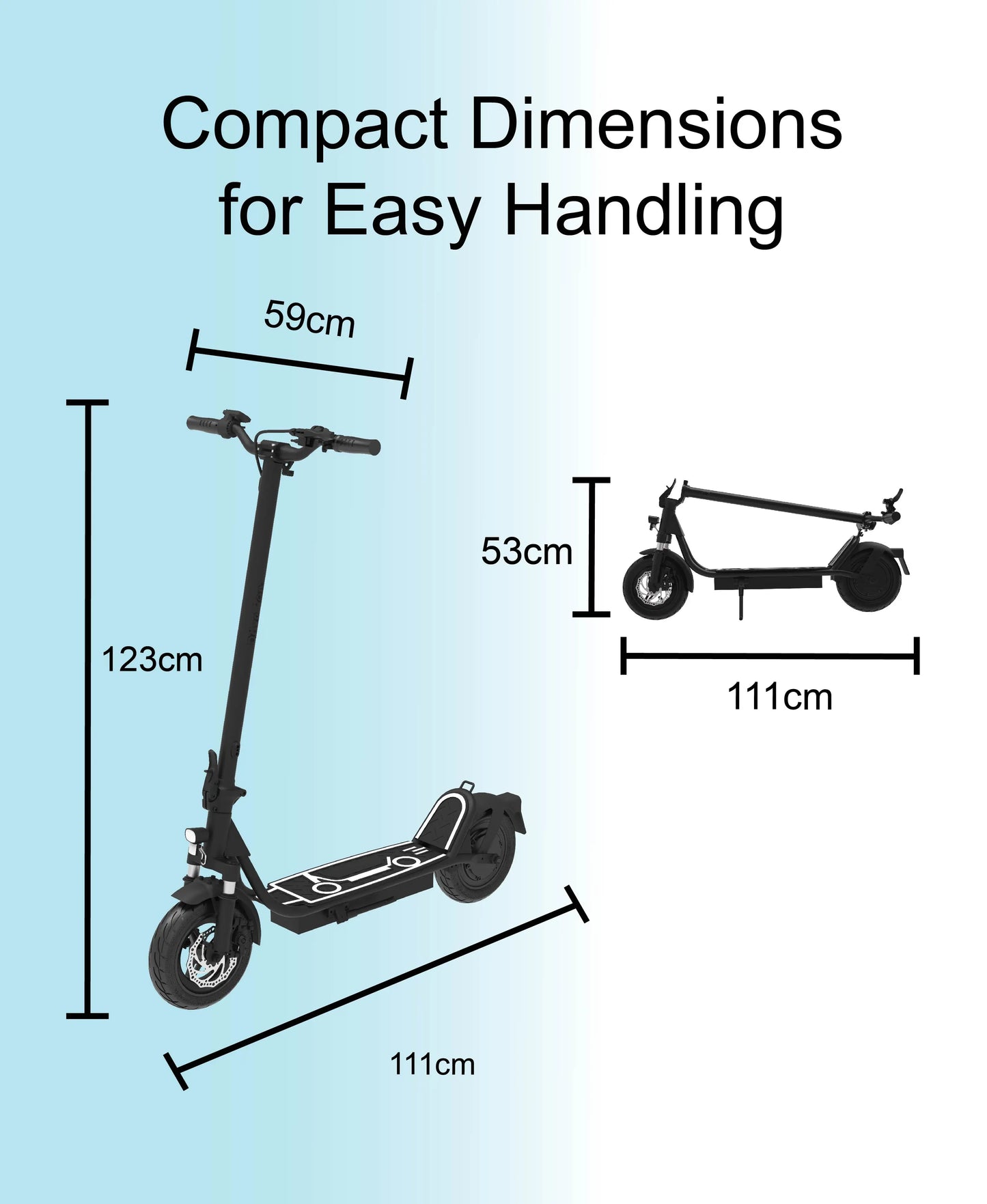 800W Adult Unisex Electric scooter.