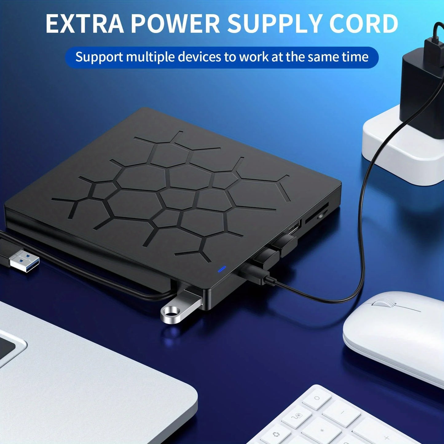 Versatile External CD/DVD Drive For Laptop