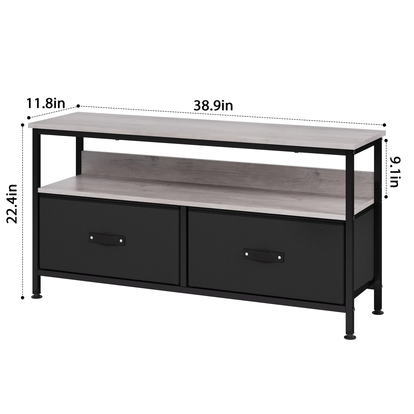 TV Console Stand Dresser with Storage