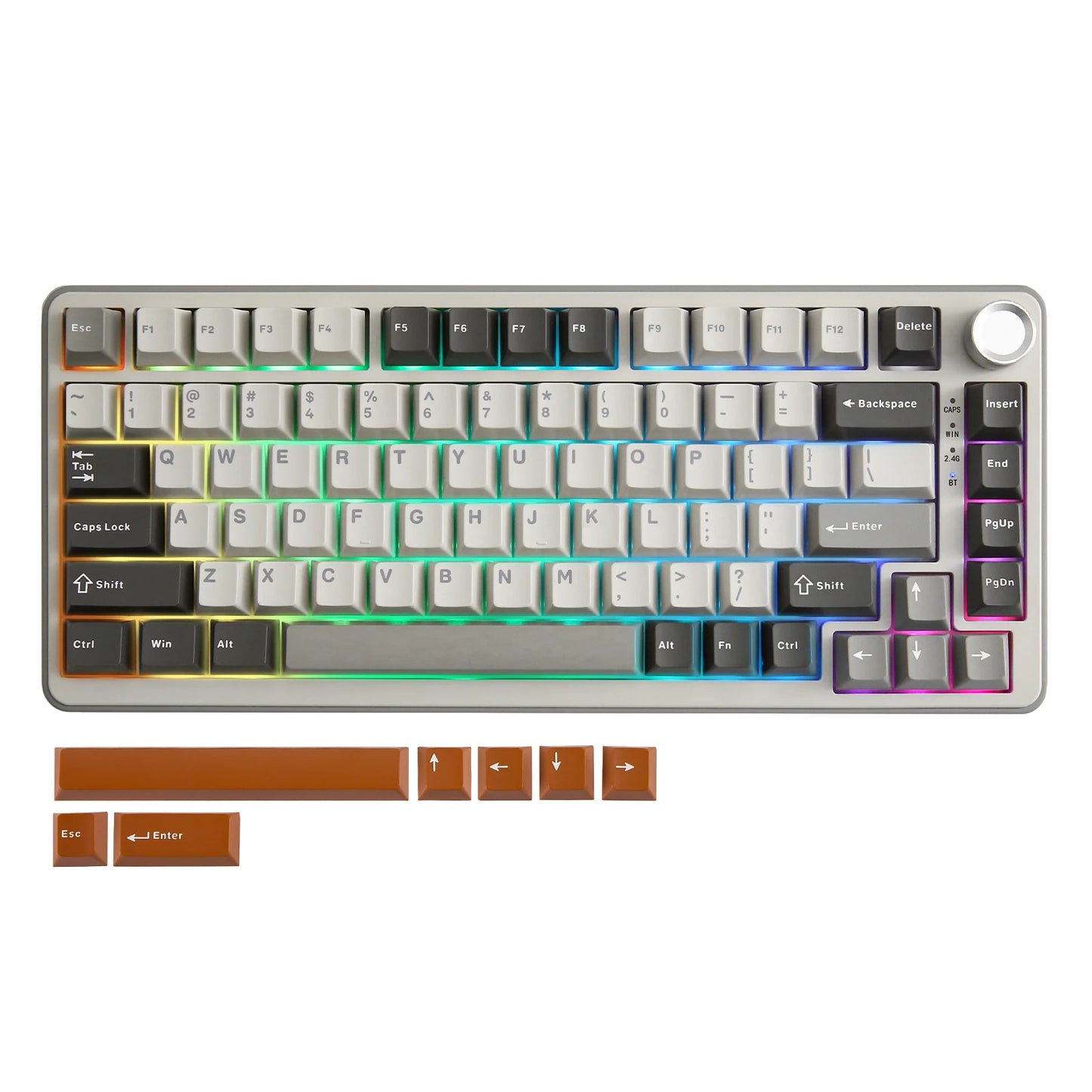 82-Key Wireless Mechanical Keyboard
