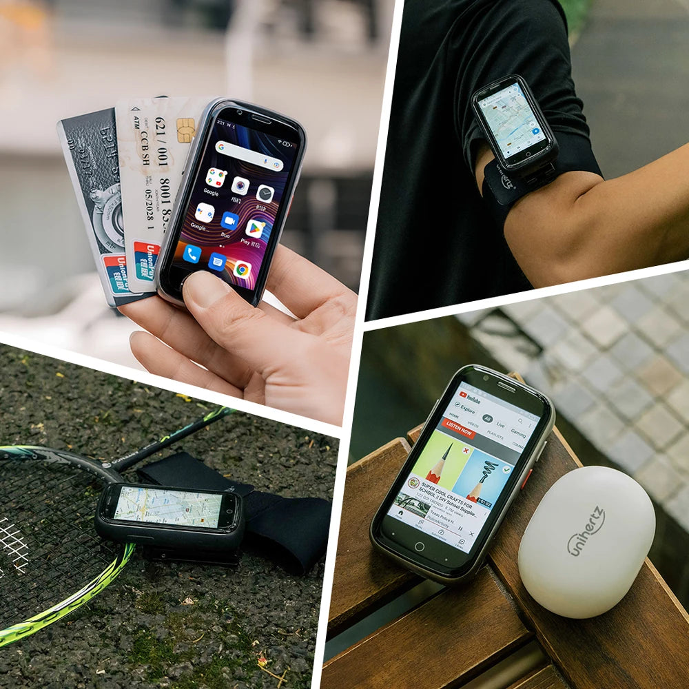 Mini 4G Android 12 Unlocked Smartphone 4+64GB With SD Card