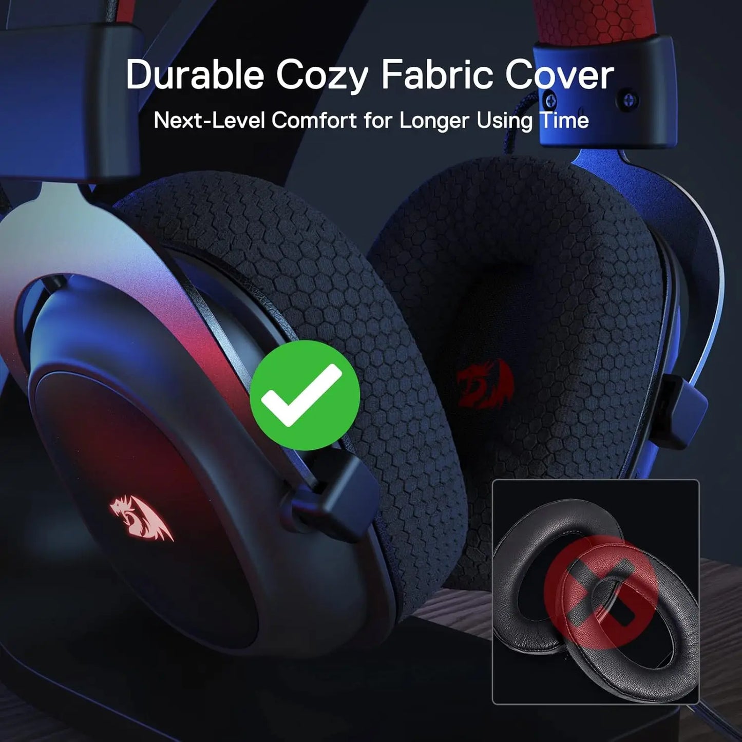 Wireless Gaming Headset 7.1 Surround Sound