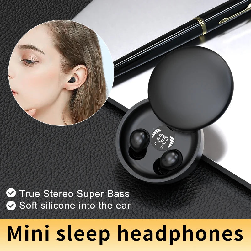 Bluetooth 5.4 Wireless Earphones Small Earbuds