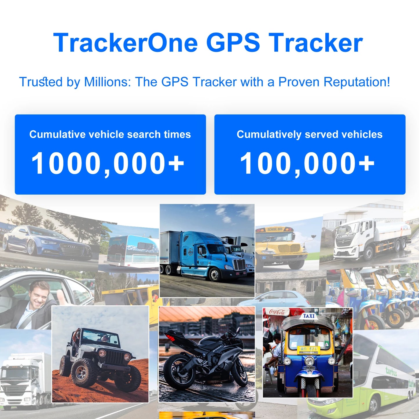 GPS Locator 4G, Real-time Location, Subscription Required