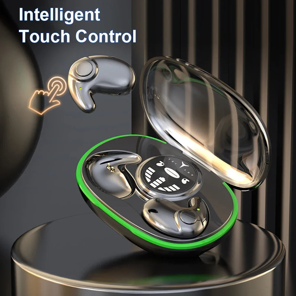 Invisible Sleep Earphones, Wireless , Waterproof Touch Control Headsets