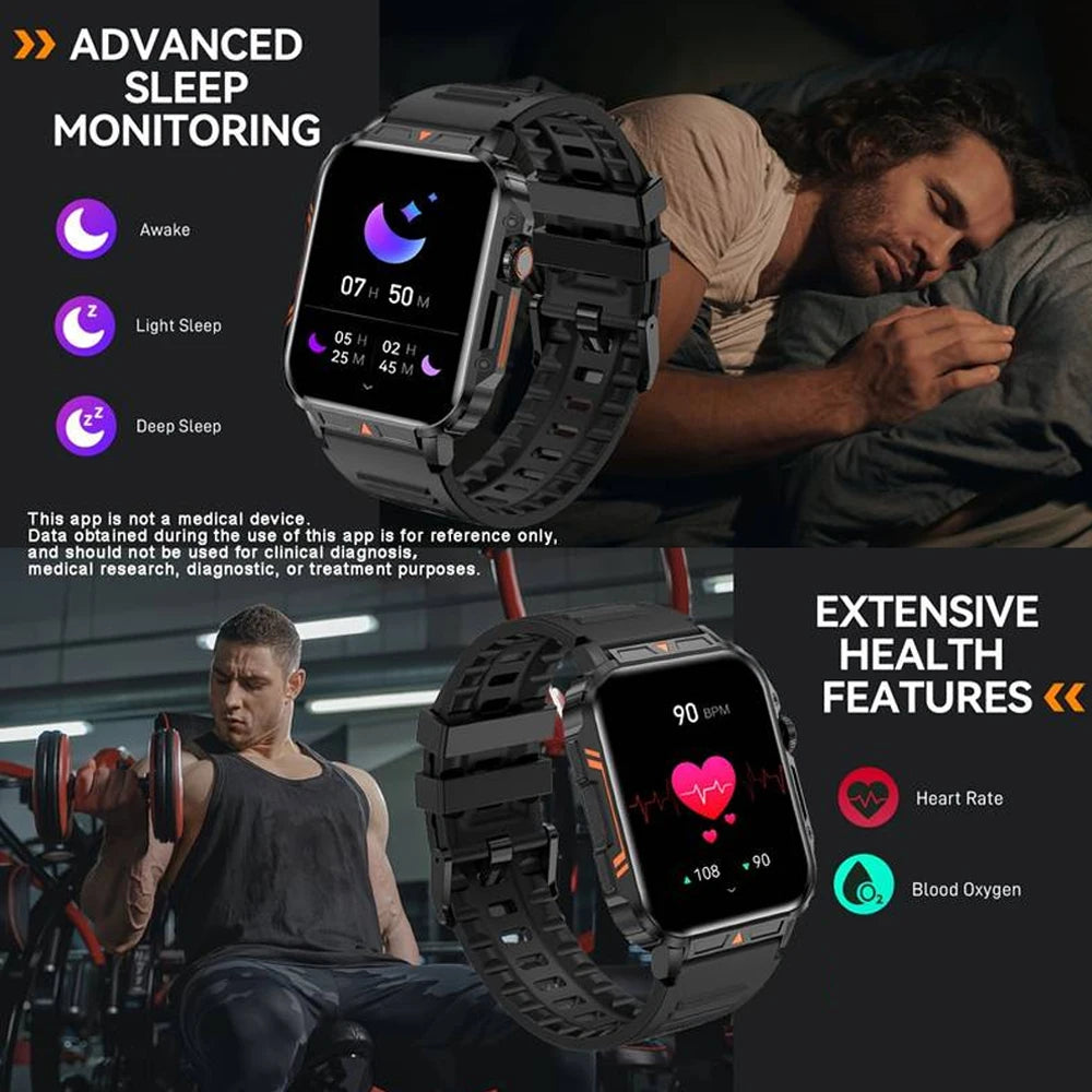 100+ Sport Mode Smartwatch for Men Women