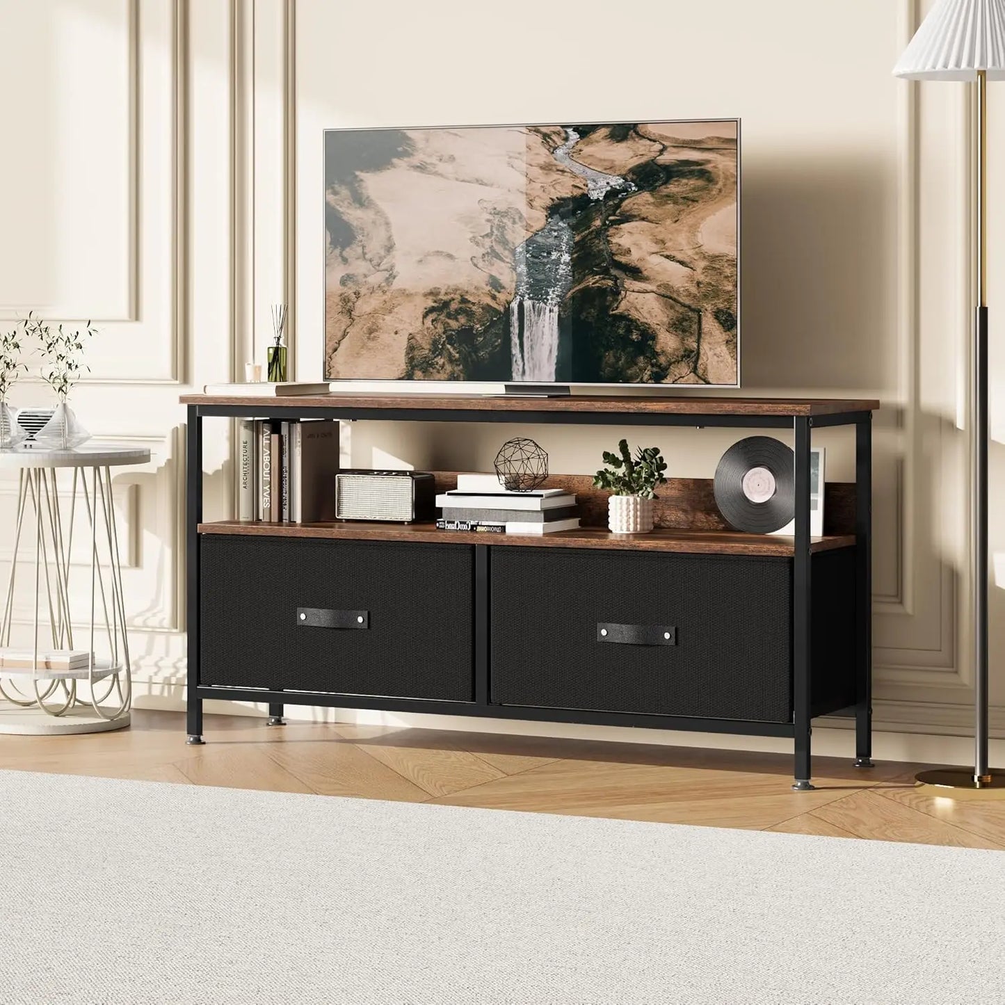TV Console Stand Dresser with Storage
