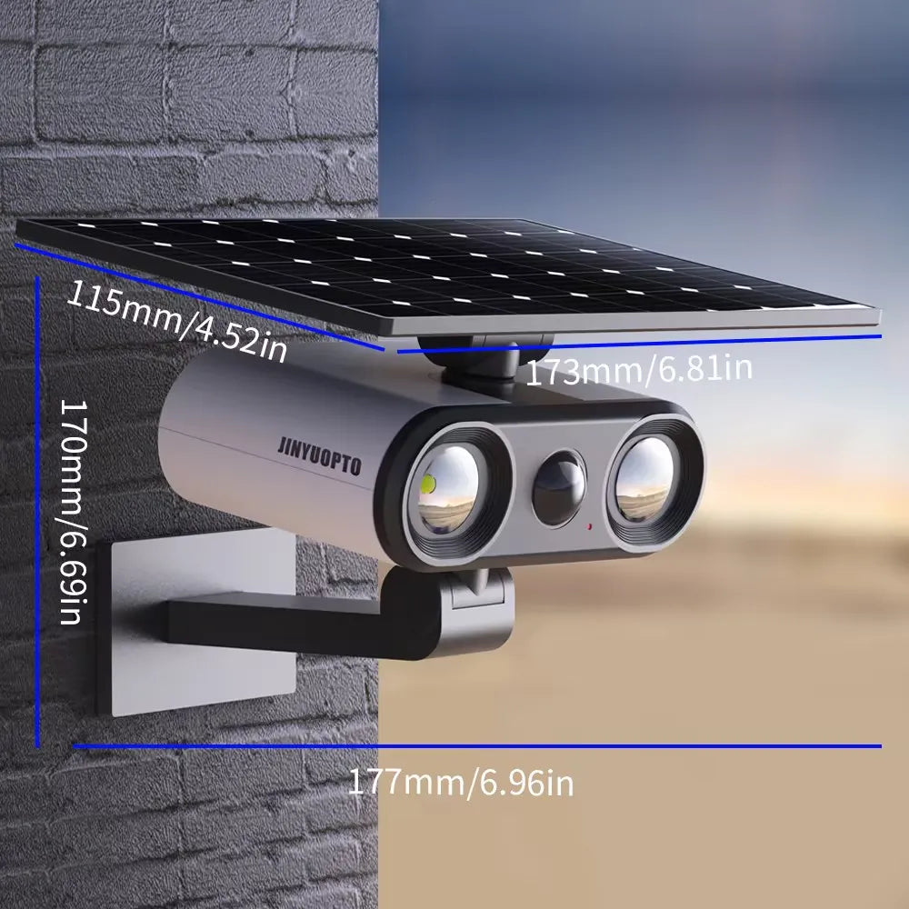 Multifunctional Solar Lamp, Waterproof Motion Sensor.