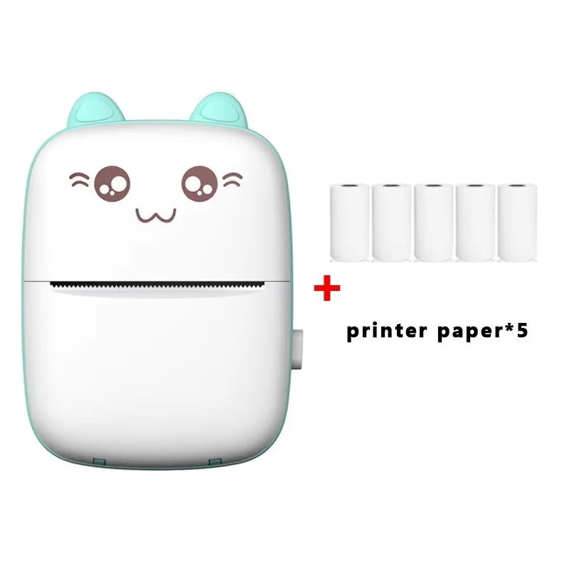 Portable Mini Bluetooth WiFi New Wrong Printer