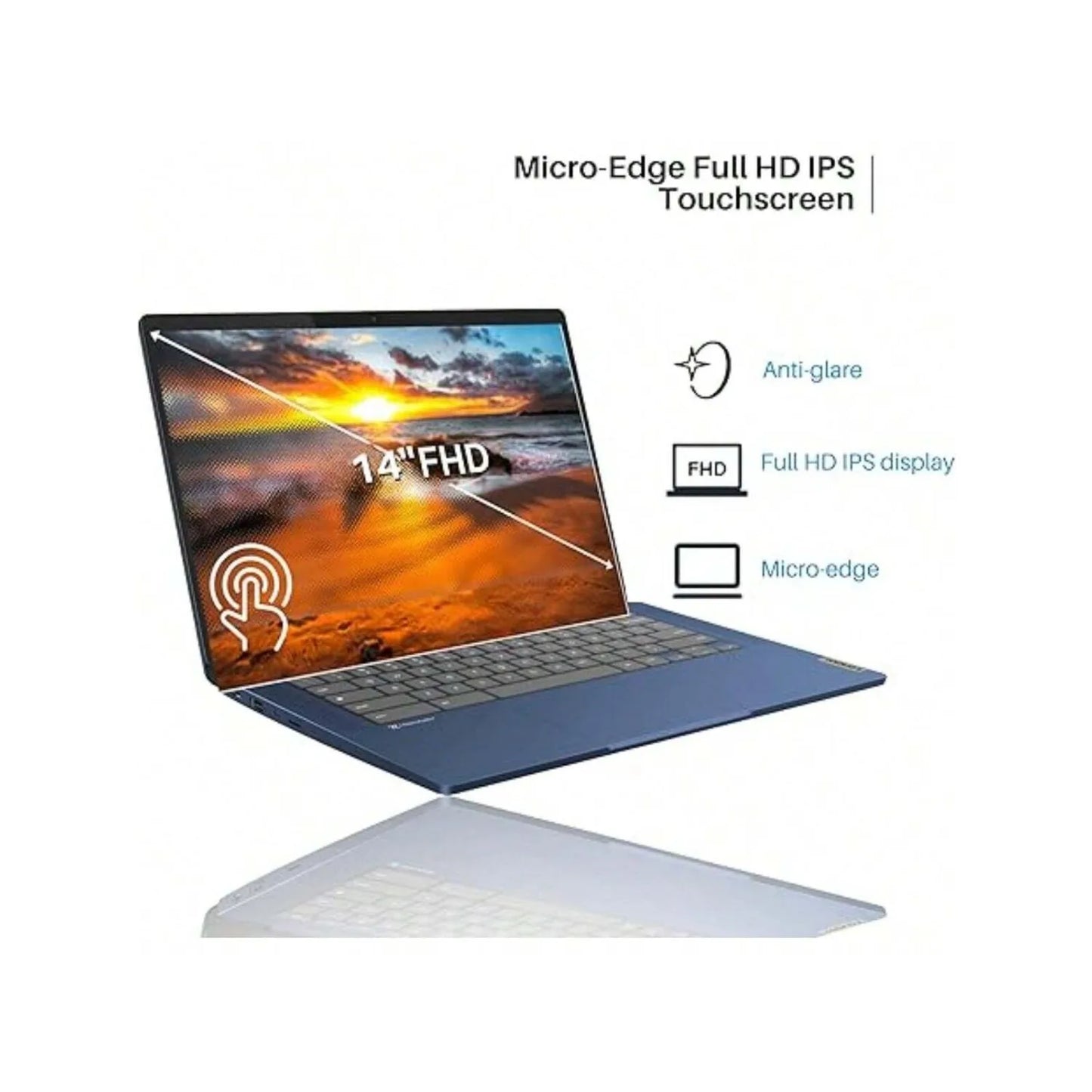 Lenovo Chromebook 14" Business Touchscreen Laptop