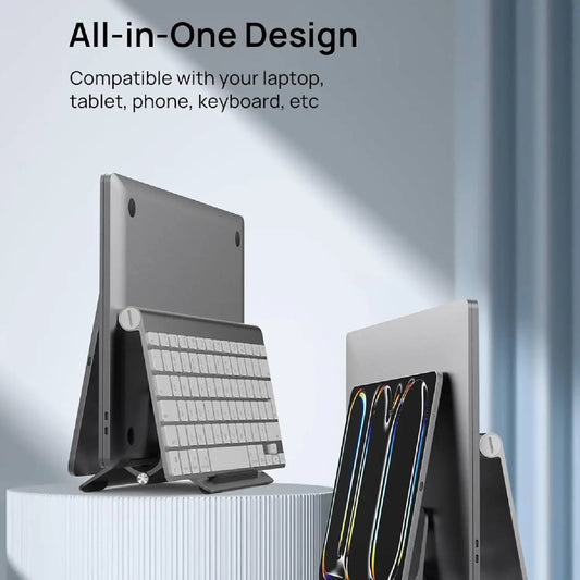Vertical Stand for Laptop Tablet Phone Keyboard