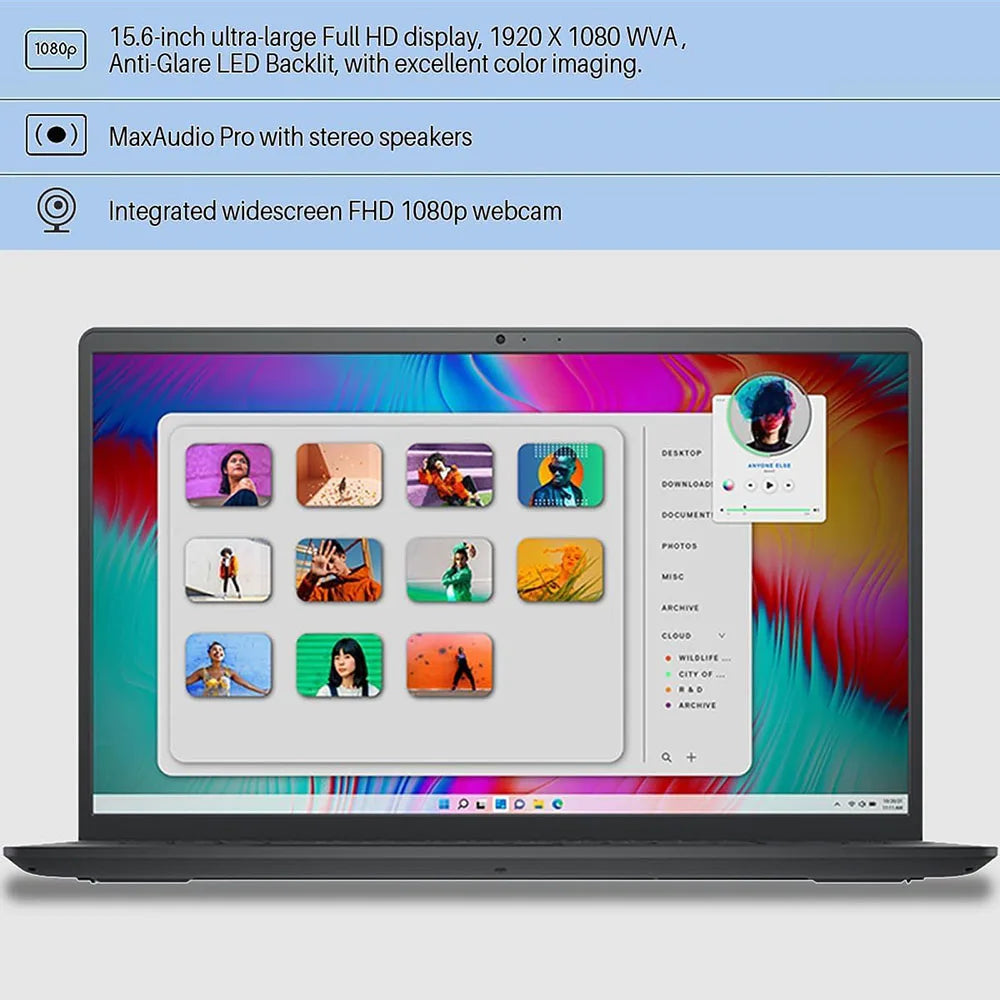 Dell Inspiron 15.6" Touchscreen Laptop for Business, Intel 13th Gen