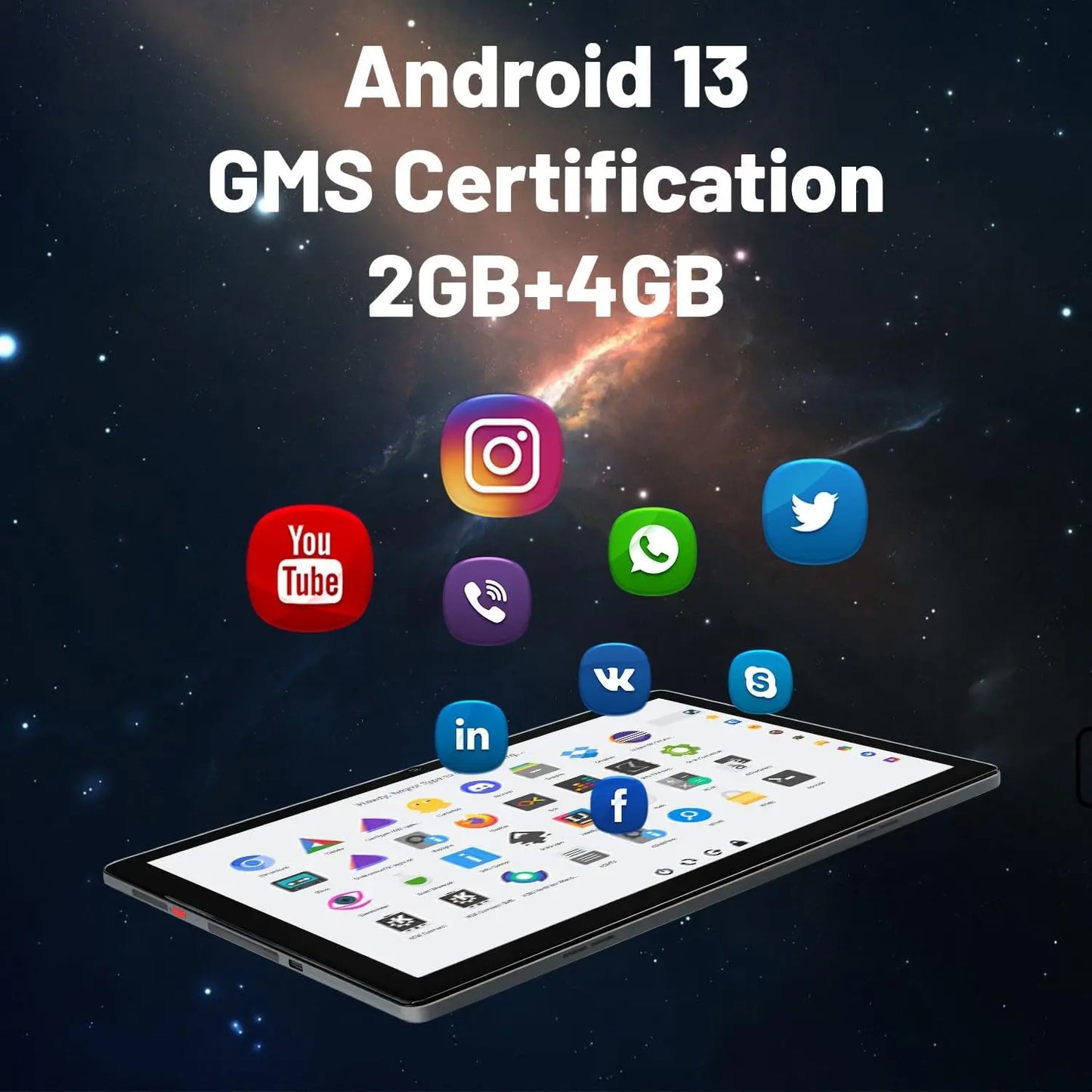 2025 NEW 1080P HD Display tablet, Android 13