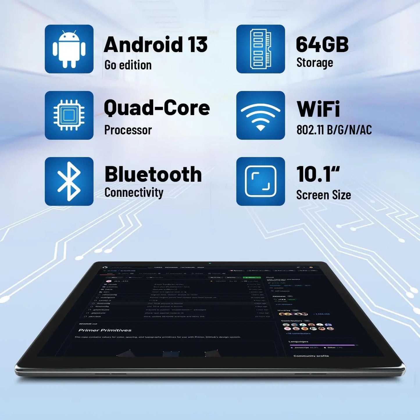 2025 NEW 1080P HD Display tablet, Android 13