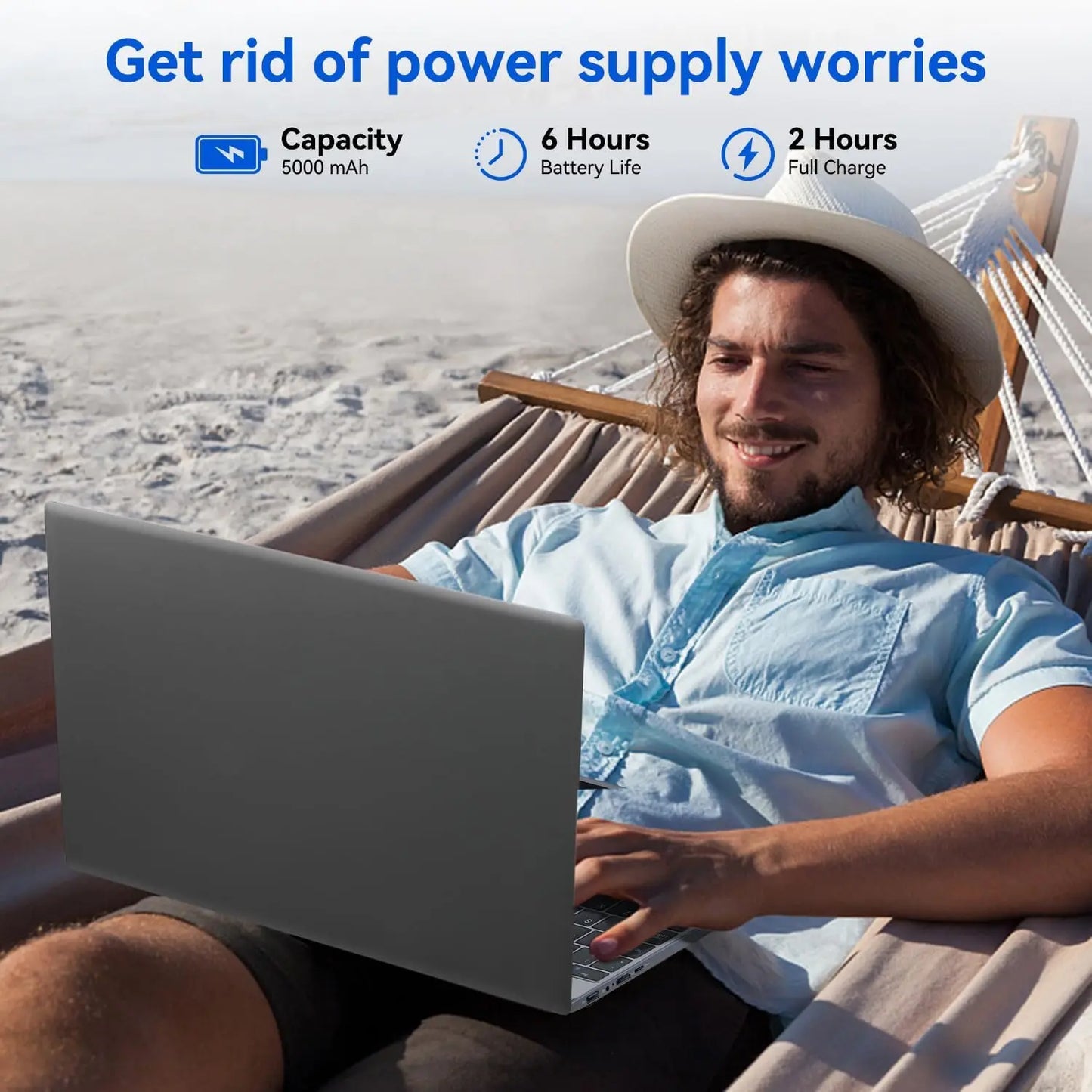 Notebook 15.6 Inch Laptop Windows 11,Quad-Core Processors