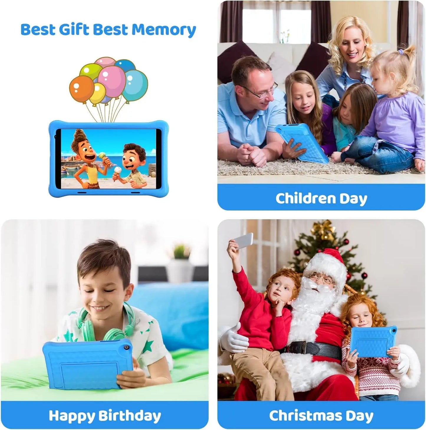 8 Inch Kid Tablet Android11 Learning Tablets / Child Eye Protection With Case