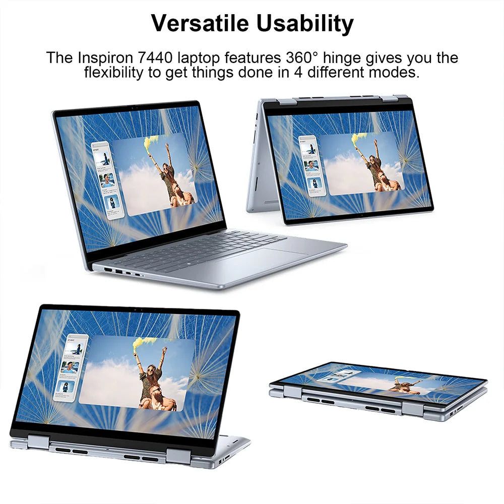Dell Inspiron 14 7440 FHD+ 2in1 Touchscreen Laptop