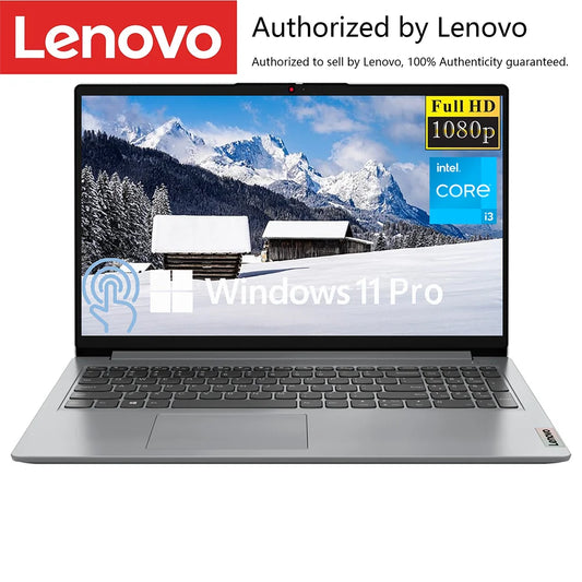 Lenovo Ideapad 1i 15.6 FHD Touch Laptop ,Intel Core UHD Graphics, WiFi 6,