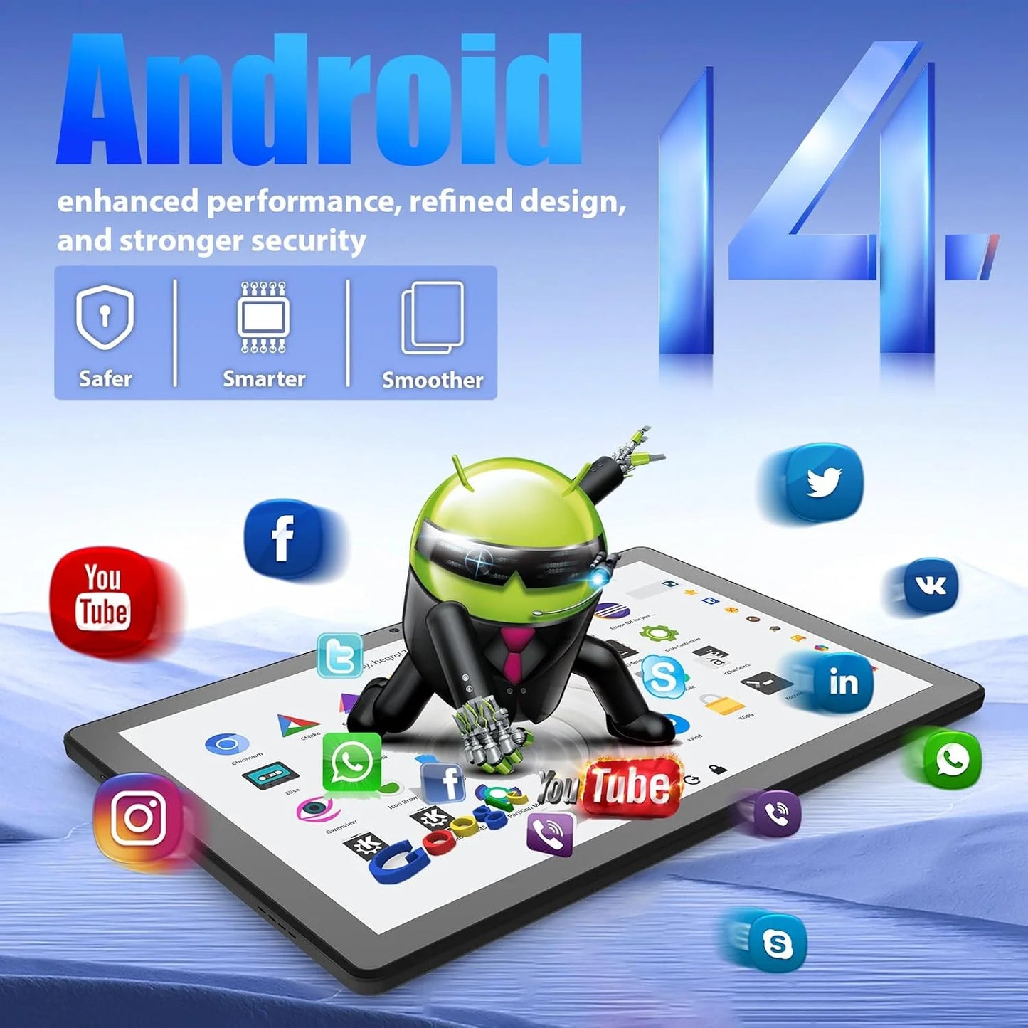 11 inch Tablet Android 14